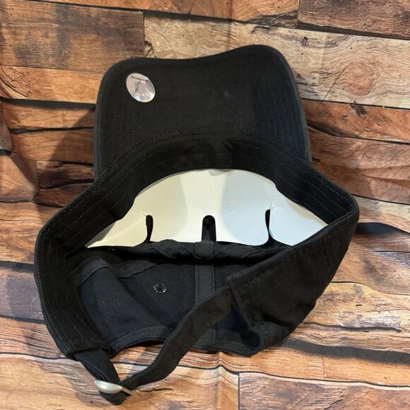 Super Bowl XLII Hat Cap Black Adjustable Strap Back NFL February 3, 2008 Cotton - Picture 5 of 8